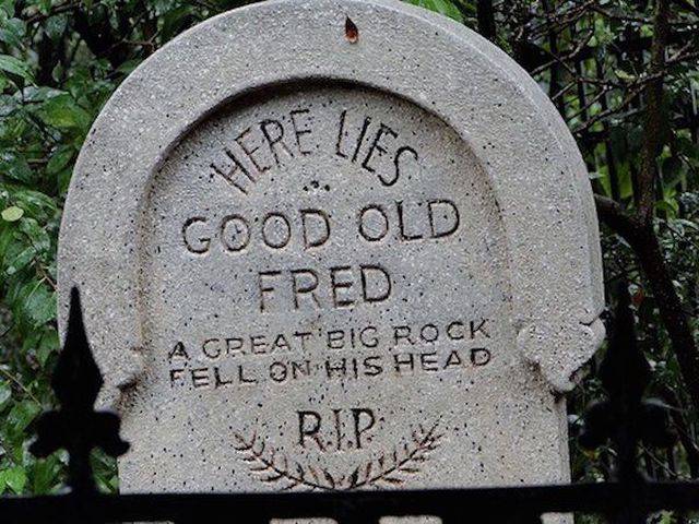 Some People Are Up For A Good Laugh Even In The Afterlife