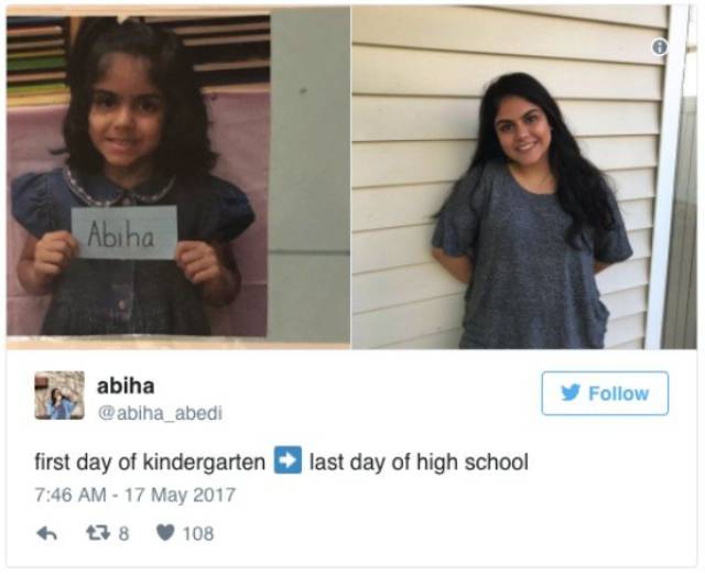 First Vs Last Day Of School Comparisons Are Just Great!