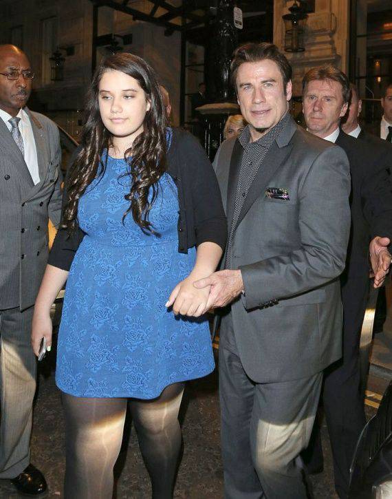 John Travolta Has Finally Showed His 17-Year-Old Daughter