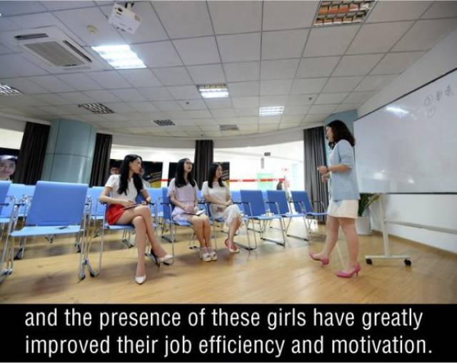 Chinese Companies Have Found A Pretty Sexy Way To Motivate Their Employees!
