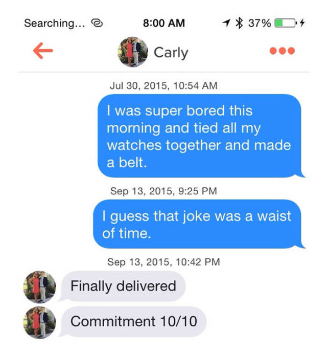 Tinder Is The Goldmine Of Worst Pickup Puns You Will Ever Sea Or Here