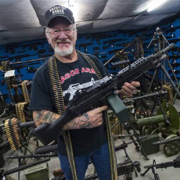 America’s Most Armed Man Doesn’t Stop In Making His Weapon Collection Even Bigger