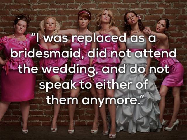 Groomsmen And Bridesmaids Are Sometimes Treated The Way Even Enemies Don’t Deserve To Be Treated…