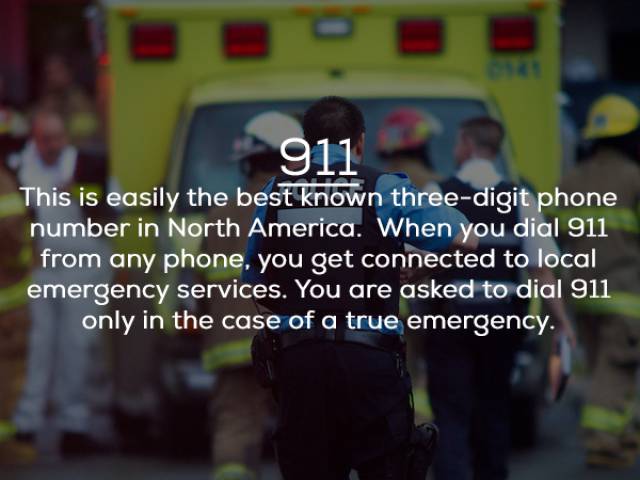Actually, There’s A Whole Lot Of *11 Numbers Apart From 911!