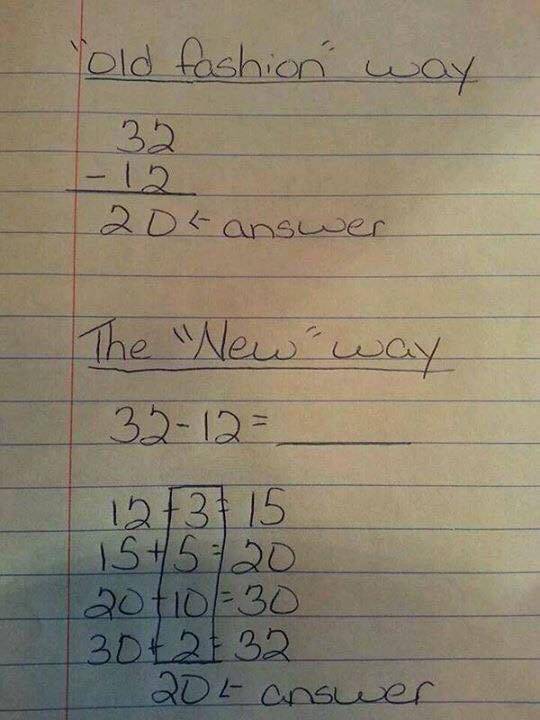 When You Can’t Invent Anything Worthwhile, You Still Can Invent New Useless Ways Of Solving Math Tasks For Children