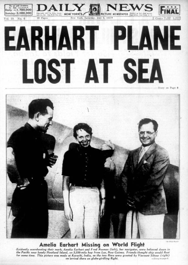 Looks Like Amelia Earhart Didn’t Crash And Die When She Was Thought To!