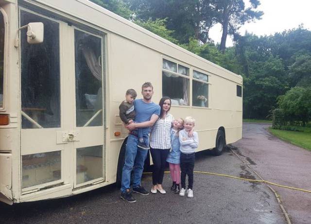 They Have Bought A Casual Bus And Turned It Into A Perfect Family Camper