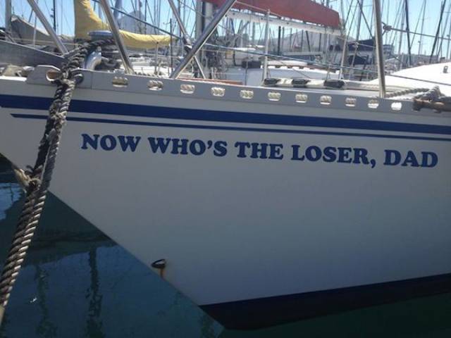 Naming A Boat Is The Hardest Part Of Owning One
