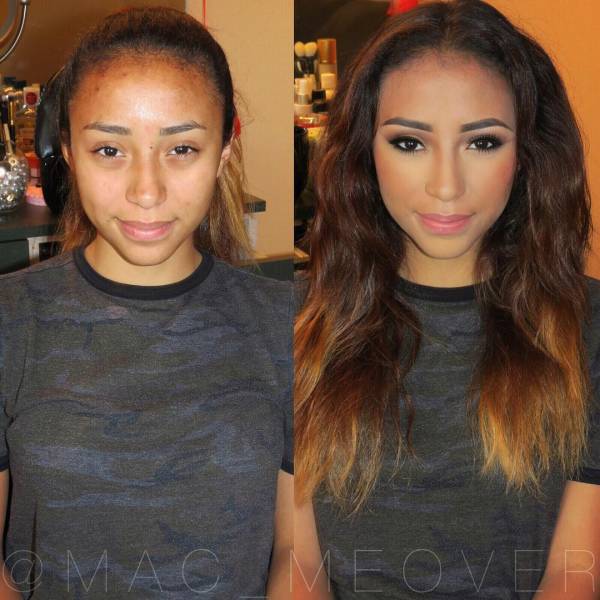 These Before-And-Afters Show That Makeup Can Do Miracles!