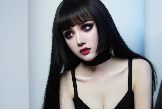 No, This Is Not A Porcelain Doll. This Is A Real Chinese Woman!