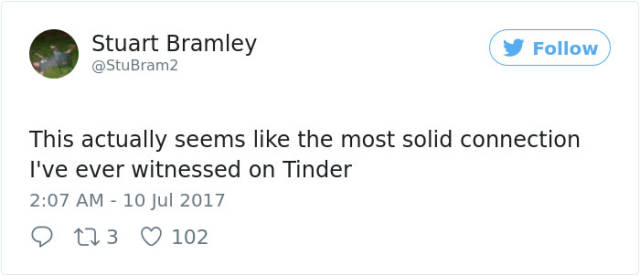 These Guy And Girl Have Matched On Tinder 3 Years Ago, And Now Their Intriguing Relationship Has Attracted Even The Official Tinder Account!