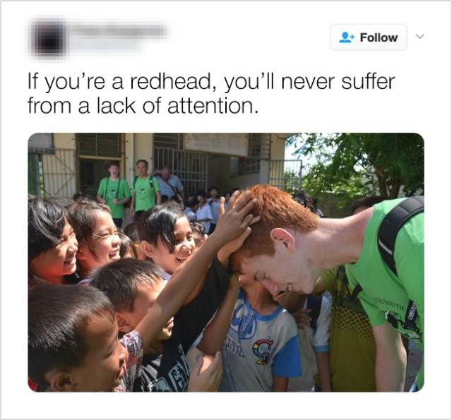 Being Redheaded Is Some Kind Of Curse… Or Blessing?