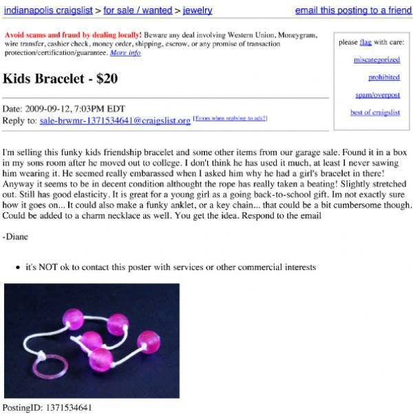 You’d Better Never Visit Craigslist If You Want To Keep Your Nerves Safe