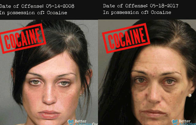 These Horrifying Mugshots Show The Real Effect Of Hard Drugs On Human Body