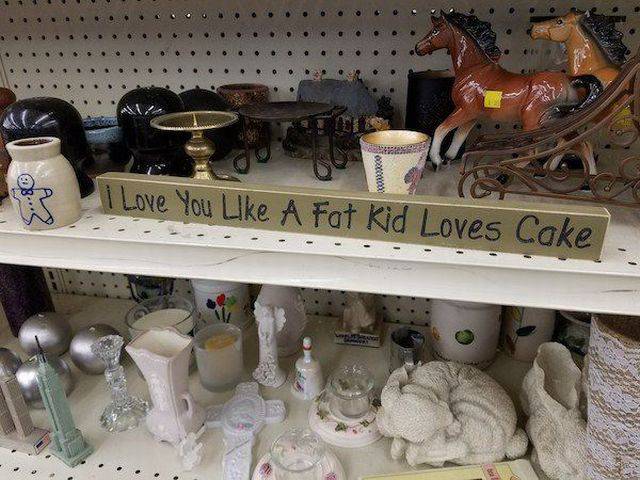 Where Do Thrift Shops Find All This Sh#t?!