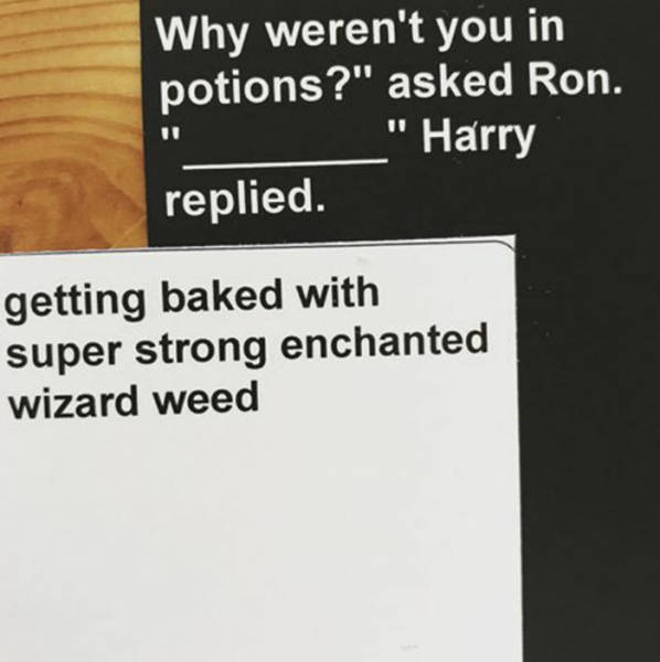“Cards Against Humanity” Is Now In Harry Potter Edition For Every Muggle Out There!