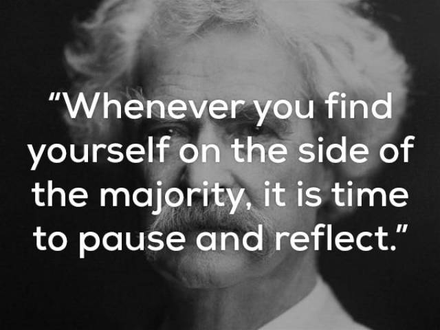 Mark Twain’s Wisdom Will Live Through Ages