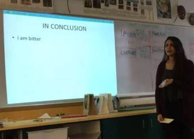 Class Presentations Always Get Awkward At One Point Or Another