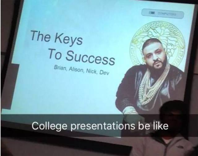 Class Presentations Always Get Awkward At One Point Or Another