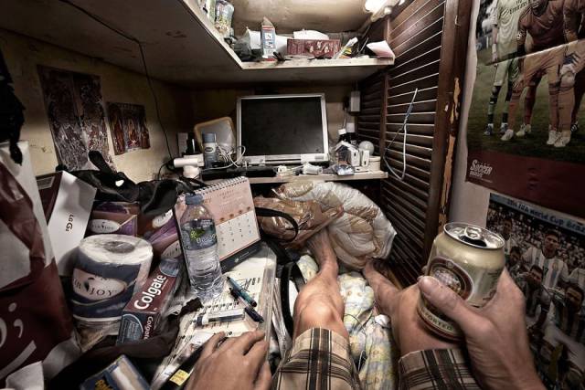 There’s Not Much Difference Between Living In A Coffin And These Hong Kong’s Cubicles…