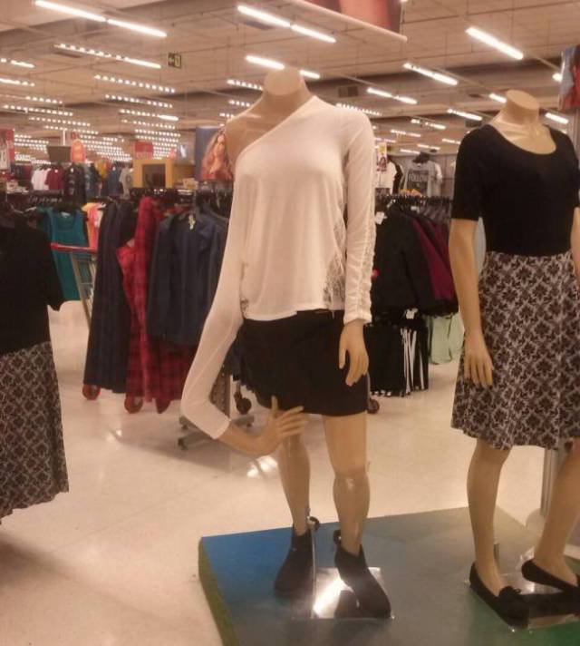 Mannequins Seem To Live A Life Of Their Own…