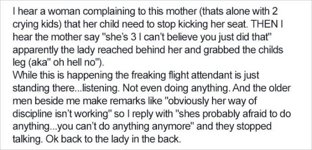 This Woman Has Shown An Example Of Compassion To Everyone On That Plane