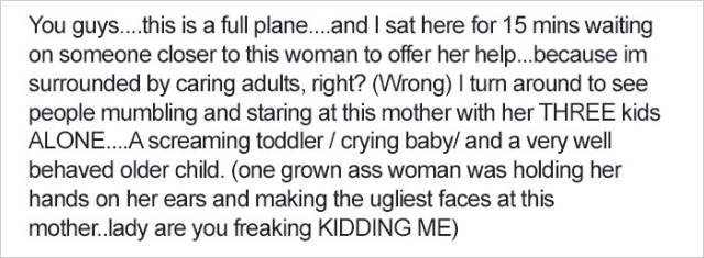 This Woman Has Shown An Example Of Compassion To Everyone On That Plane