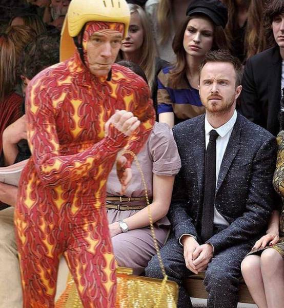 Aaron Paul Needs Some Explanation About This “Fashion” Thing