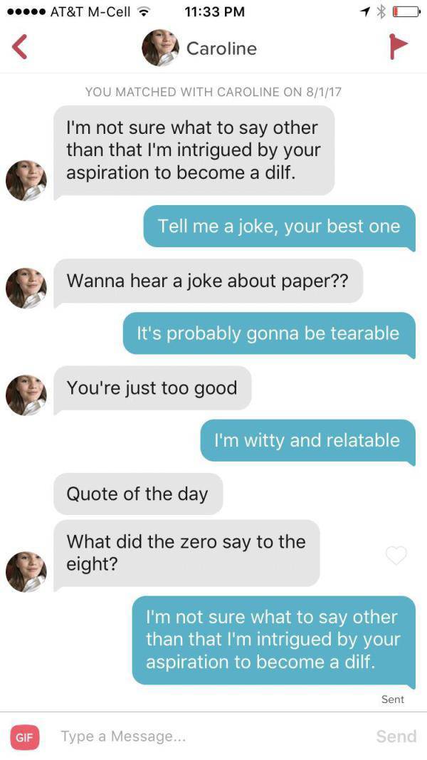 Puns Make Everything Better, Including Your Chances On Tinder