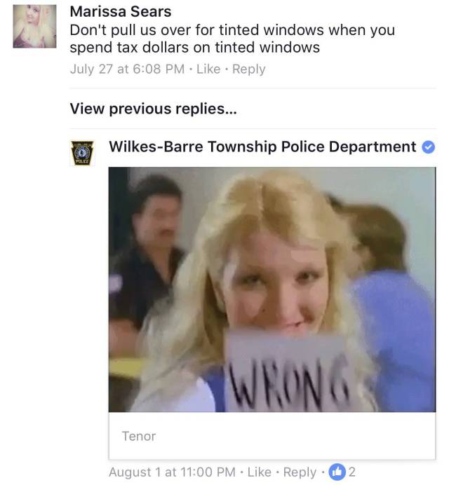 The Friendliest Facebook Police You