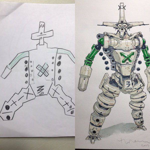 Kids Drawings Turned Into Spectacular Anime Characters