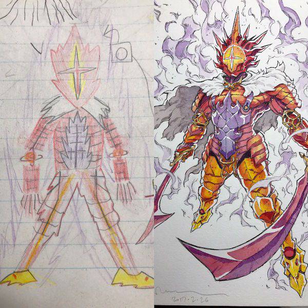 Kids Drawings Turned Into Spectacular Anime Characters