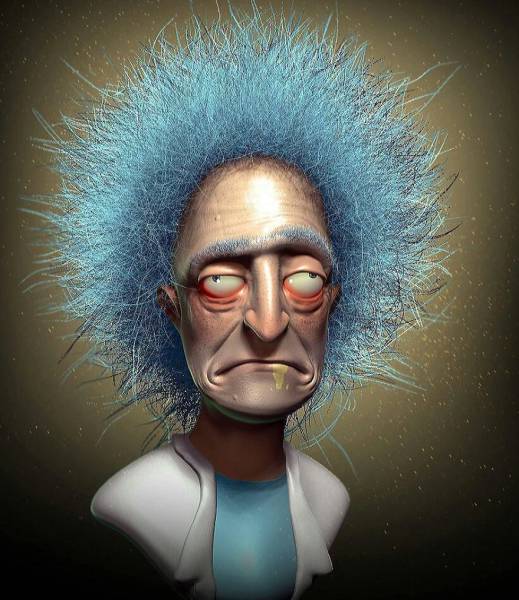 Horrifying Portraits Of Your Favourite Characters