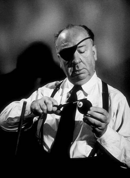 Interesting Behind the Scenes Photos from Alfred Hitchcock Sets