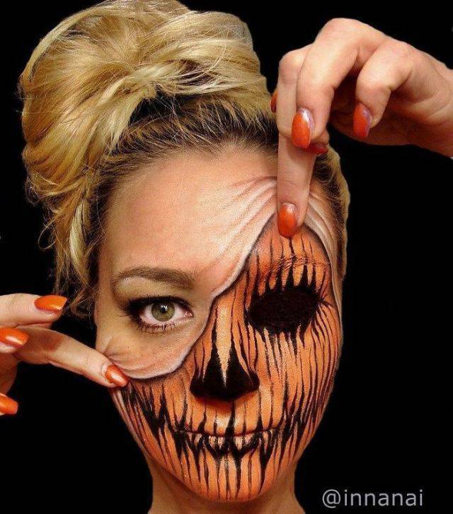 Creepy And Artistic Facial Illusions