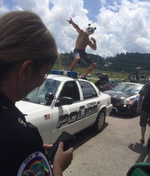 Looks Like Cops Are Up For Having Some Fun Too!