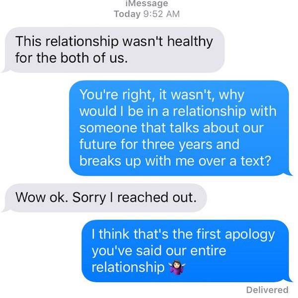 Don’t Text Your Ex. Just Don’t