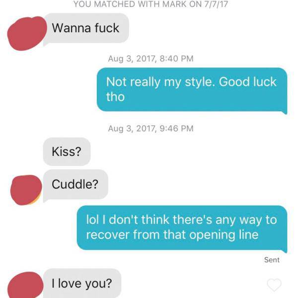 Tinder Is Where Nobody Knows What Shame Is