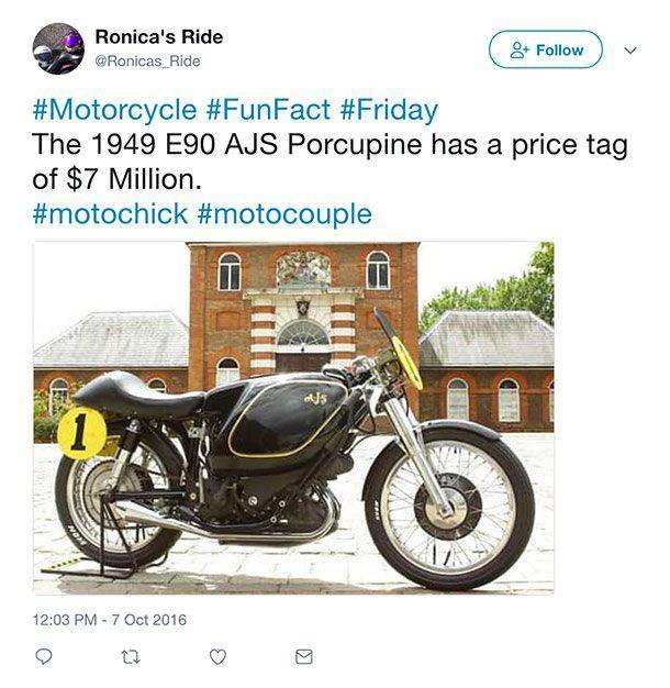 Motorcycles Can Be Quite Expensive!