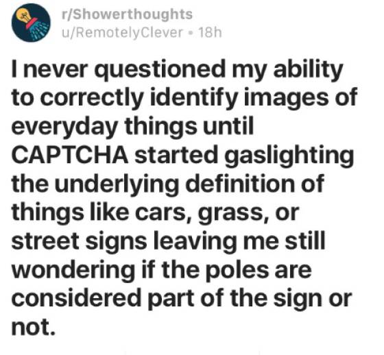 Shower Thoughts Just Know It All