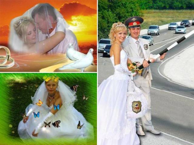 Wedding Photos Can’t Be This Bad. But In Russia…