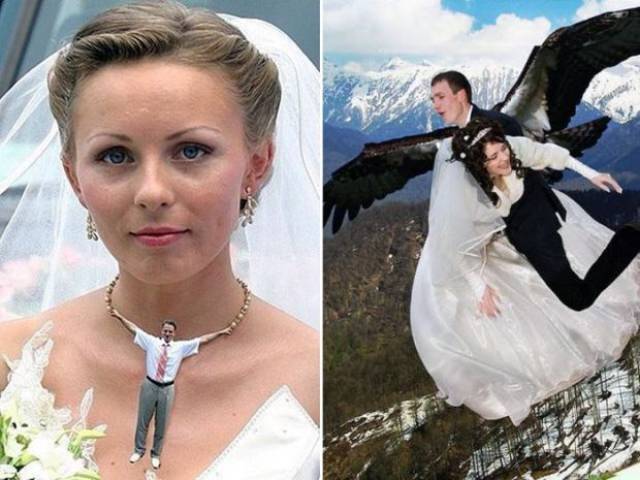 Wedding Photos Can’t Be This Bad. But In Russia…