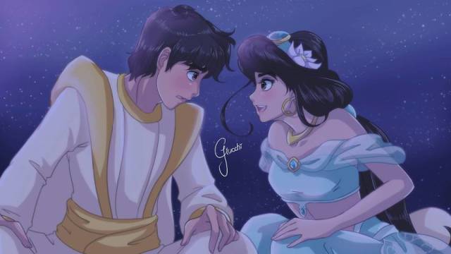Anime Versions Of Disney Princesses Are Just Too Adorable!