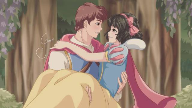 Anime Versions Of Disney Princesses Are Just Too Adorable!