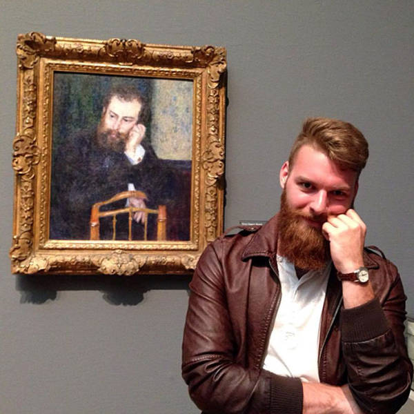 Imagine Finding Your Doppelgänger In A Museum!