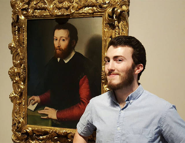 Imagine Finding Your Doppelgänger In A Museum!