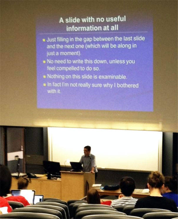 These Presentations Will Surely Be Remembered…