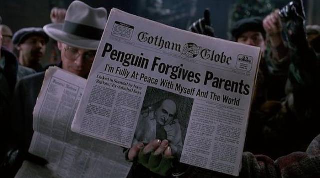 Newspapers In Movies Are Something To Be Seen