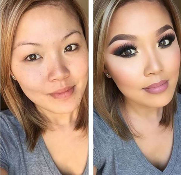 Before And After Makeup Isn’t Always The Same Person