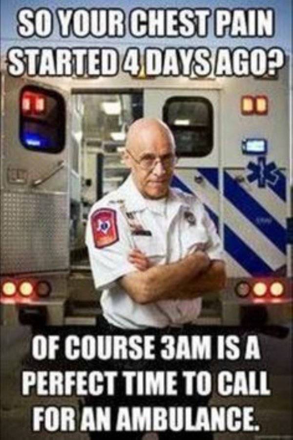 The Only Funny Thing In Life Of Paramedics Is Memes